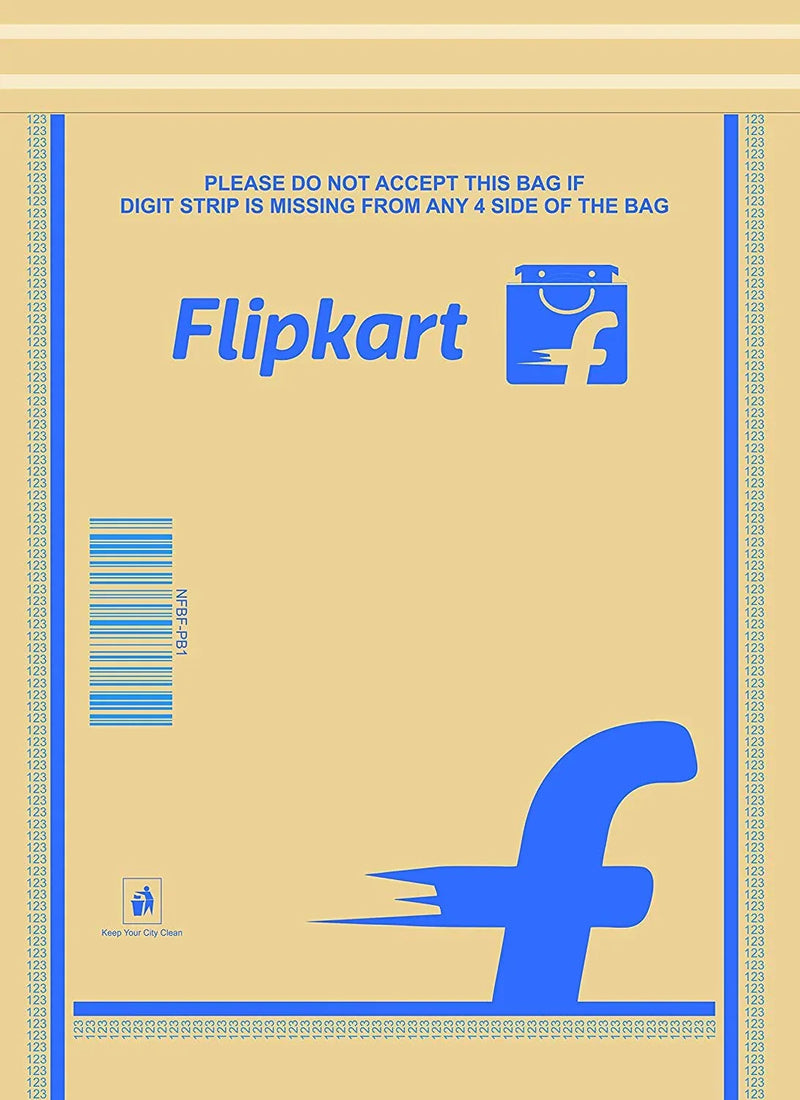 Fit for Flipkart Packing (Pack of 100) Size-6X8 (PB1) without POD - Secure Tamper Proof Courier Bags/Envelopes/Pouches/Covers/Mailing