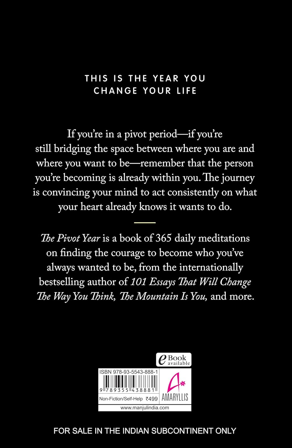The Pivot Year -Paperback image 2