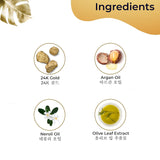 Pilgrim 24K Gold Facial Kit  24K Gold Face Mask Pack 50gm | 24K Gold Beauty Oil 20ml | image 2