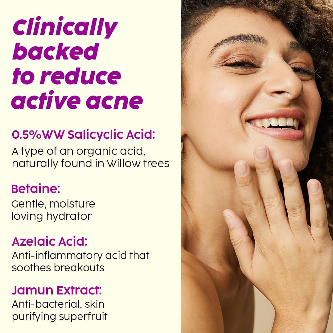 PLIX Jamun Cleanser and Serum Combo With Smoothie Moisturizer (100ml + 30ml + 50g) image 4