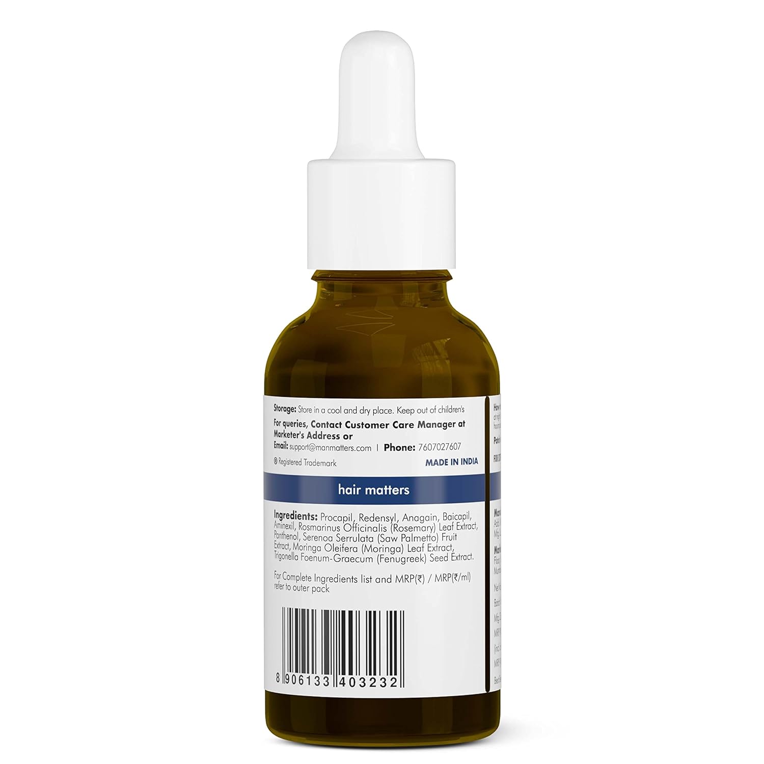 Man Matters Advanced Hair Serum 30ml image 2
