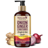 WishCare Red Onion Ginger Shampoo & Conditioner Kit (Shampoo and Conditioner combo)-300ml image 4