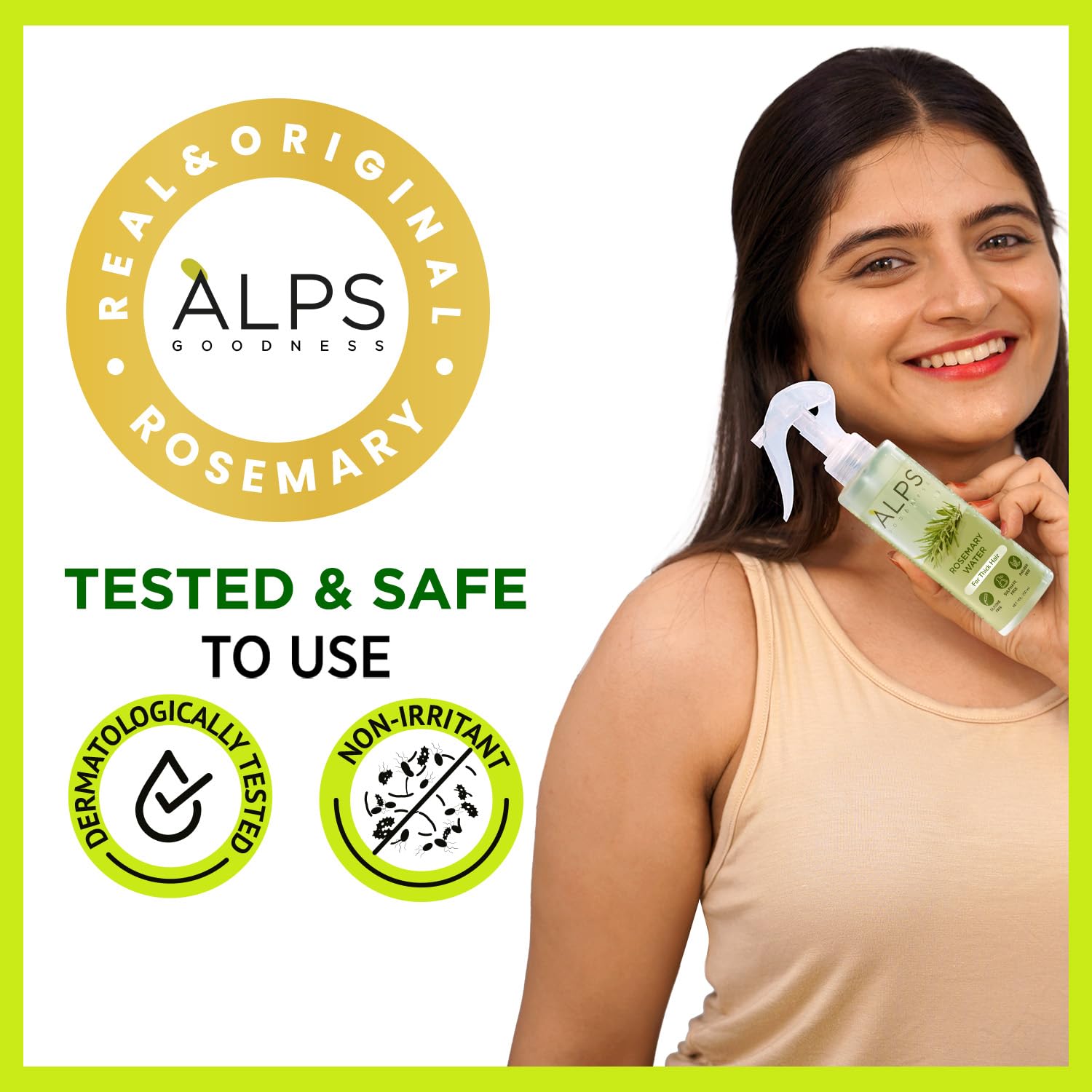 Alps Goodness Rosemary Rosemary Water Spray (200ml), Rosemary Water Spray (200ml), ...... Hair Essentials Pack image 4