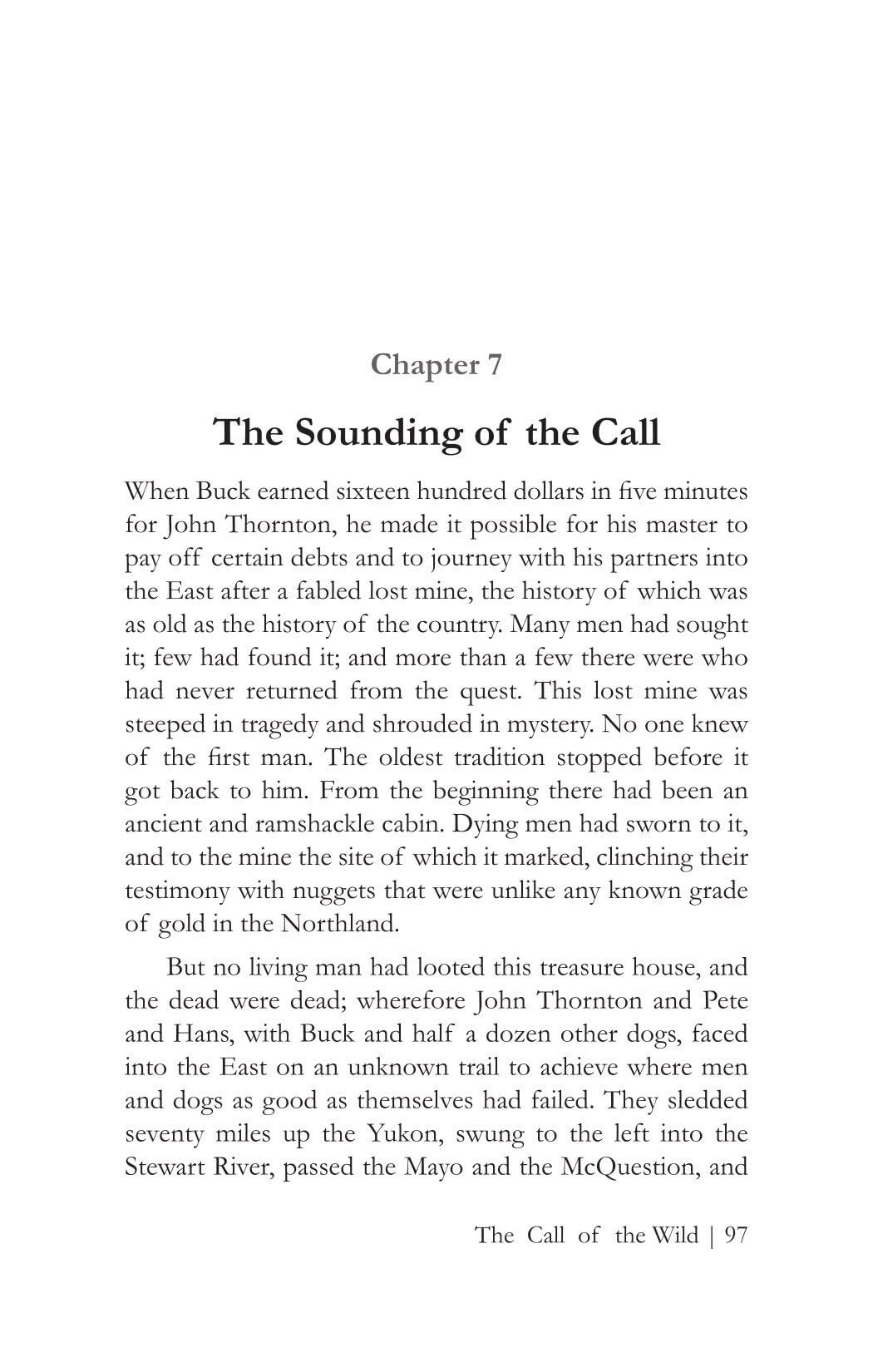 The Call Of The Wild - Jack London – Unbound Script (image 4)