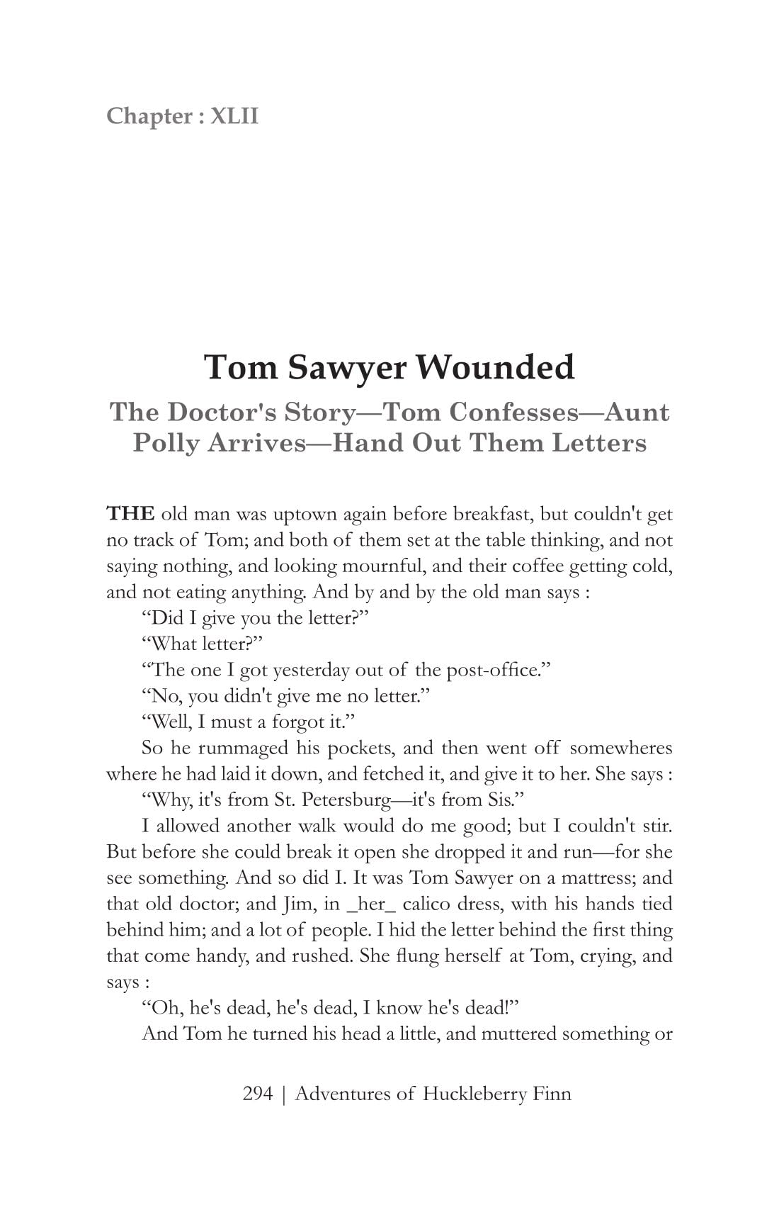 The Adventures Of Huckleberry Finn - Mark Twain – Unbound Script (image 7)