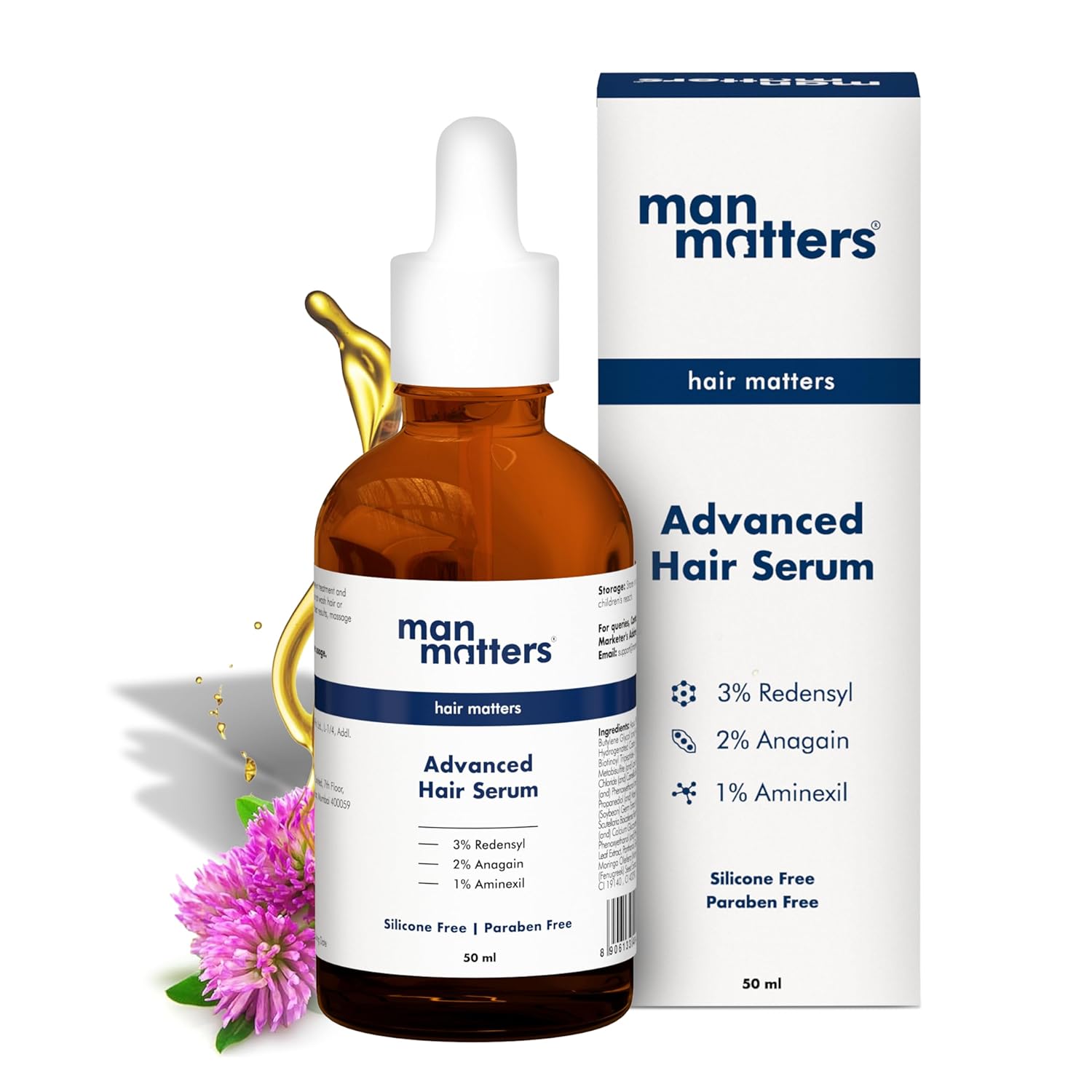 Man Matters Advanced Hair Serum 30ml image 7