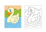 Coloring Book For Kids: Scholars Hub Copy Colour Book - Vol 1, Vol 2 (Set Of 2 Books) (For Ages 3+) | 64 Pages (image 3)