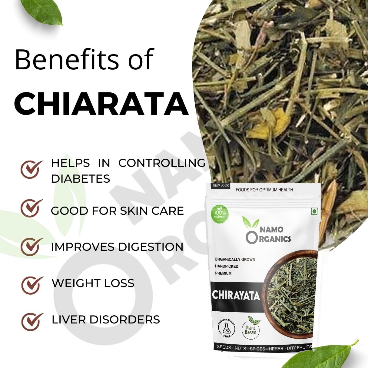 Namo Organics Chirayata - 200gms image 5