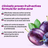 PLIX  Jamun Active Acne Control Dewy Serum- 30ml and Acne Fighter Combo image 6