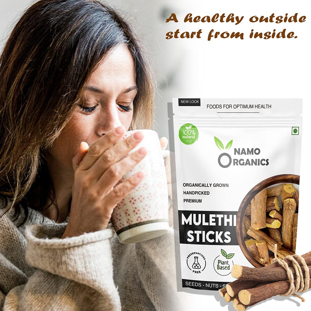 Namo Organics Mulethi Stick-100g image 4