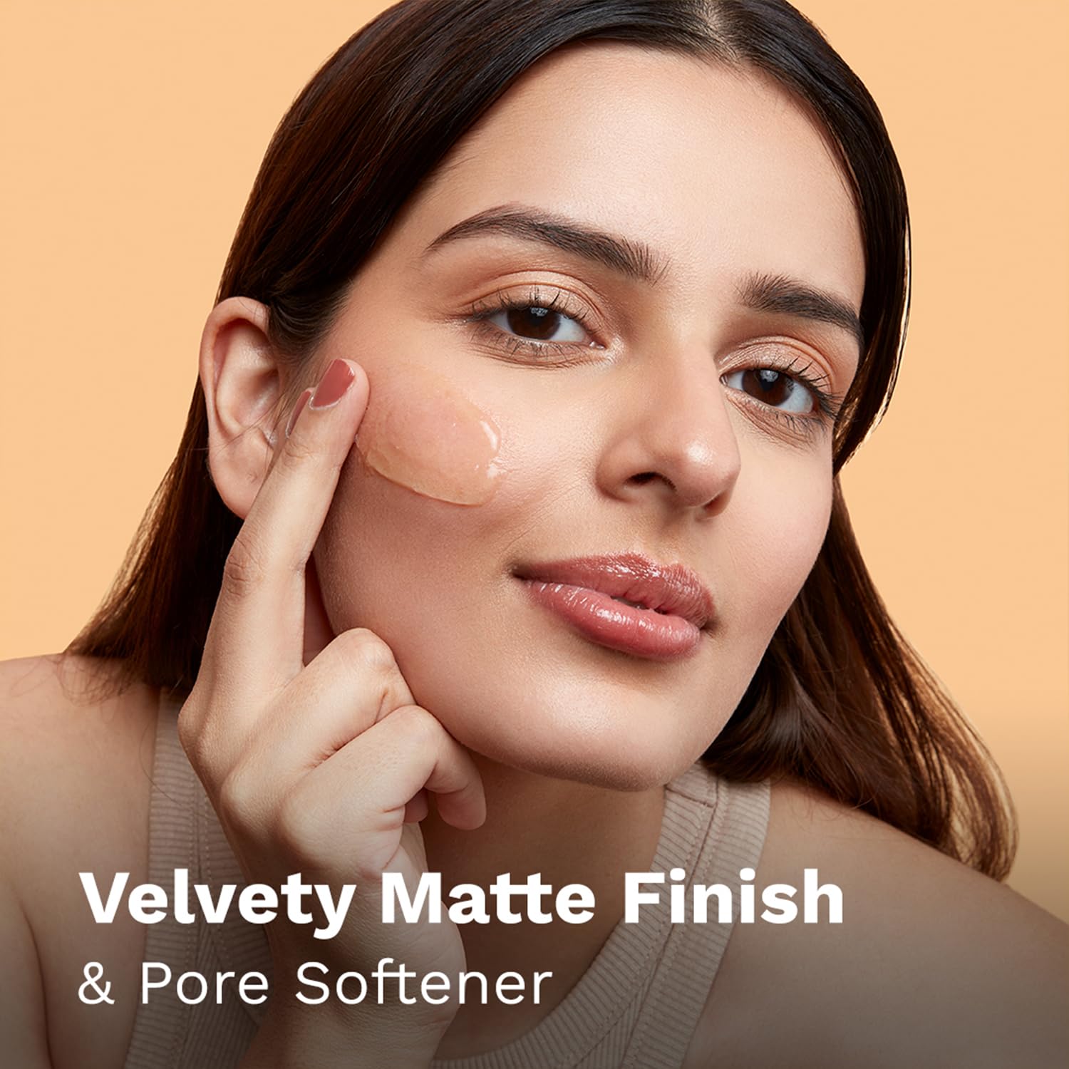 Pilgrim Glow Primer Lightweight Gel Based Velvety Matte Finish, Blurs Pores, Vit C+E Infused -30ml image 4