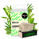 Beco Bamboo Soft Facial Tissue Papers- 100 Pulls . image 4