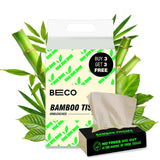 Beco Bamboo Soft Facial Tissue Papers- 100 Pulls . image 2