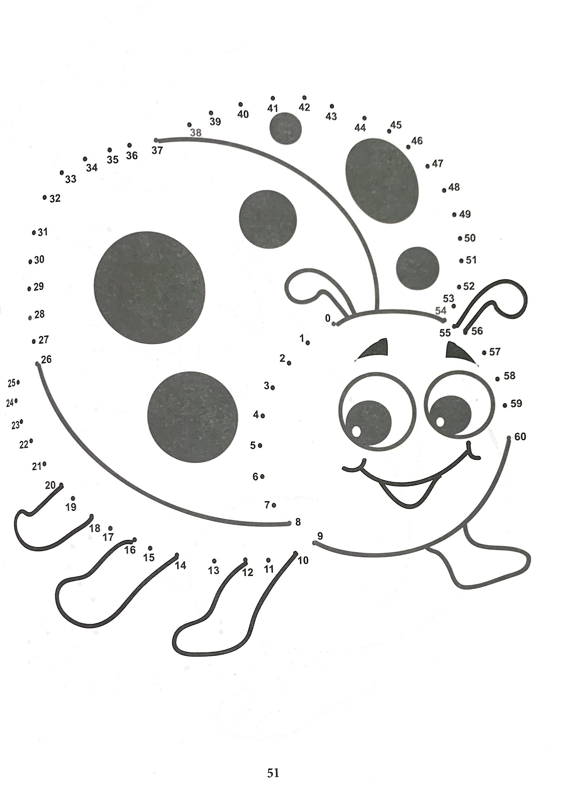 Scholars Hub Dot To Dot Activity Book For Kids (Numbers 1-100 & Abc) ( Set Of 2 Books) (Ages 3-6) | 152 Pages | Fun…
