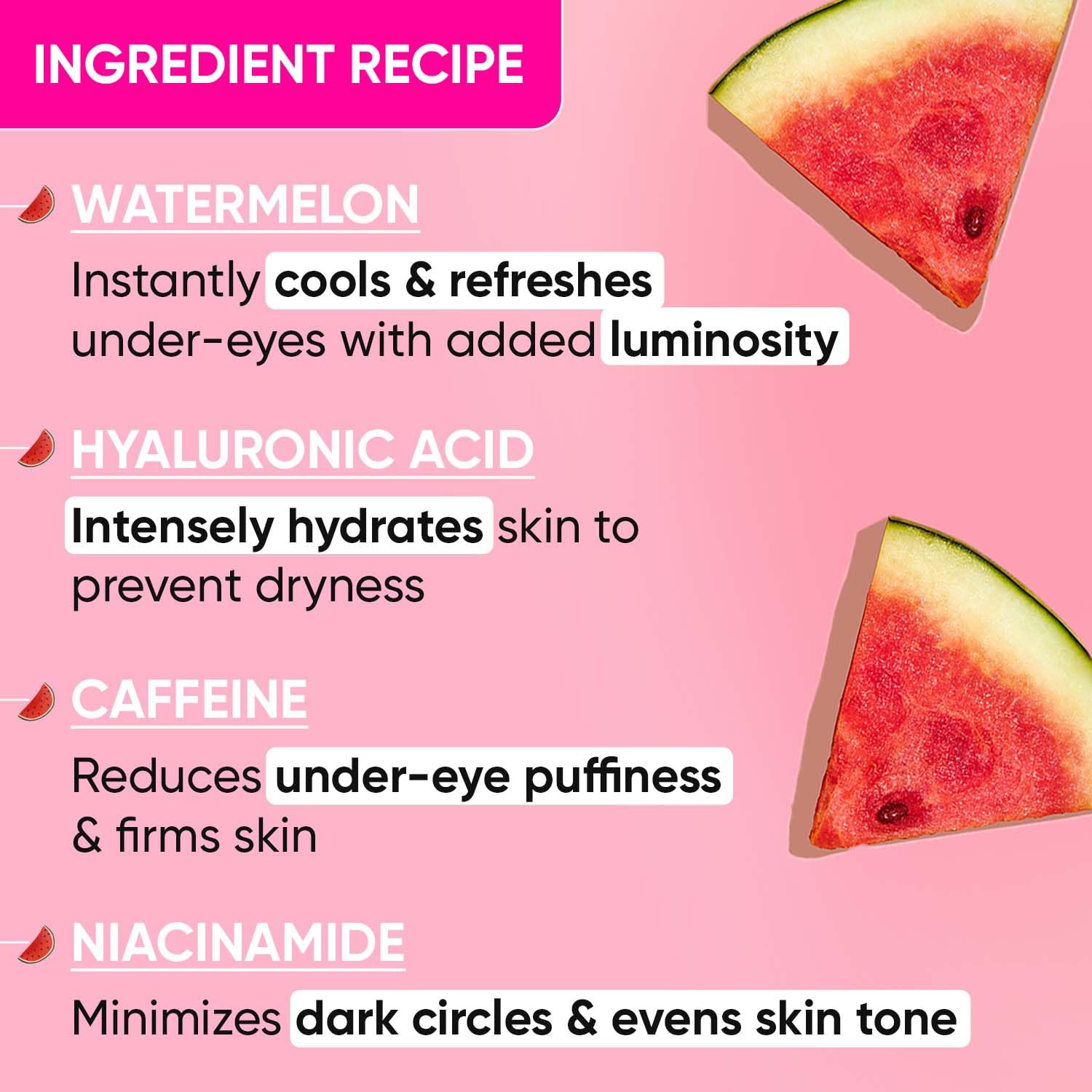 Dot & Key Watermelon Cooling Hydrogel Eye Patches -60 pcs image 2