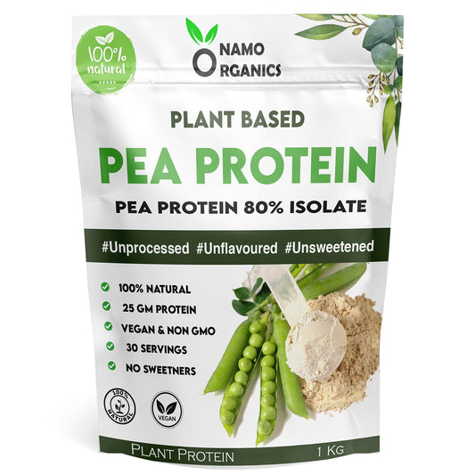 Namo Organics Pea Protein Powder - 1kg