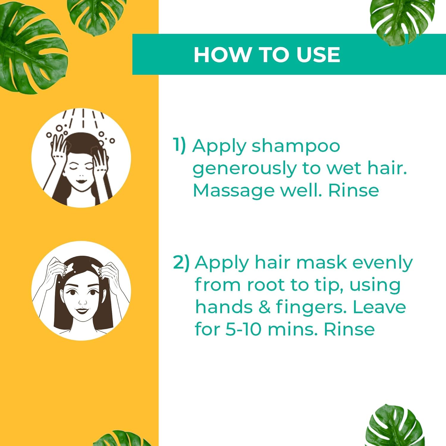 Pilgrim  Shampoo (Shampoo & Hair Mask)-300 ml image 3