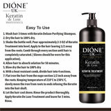 DIONE UK Keratin hair Treatment 1000 ml image 6