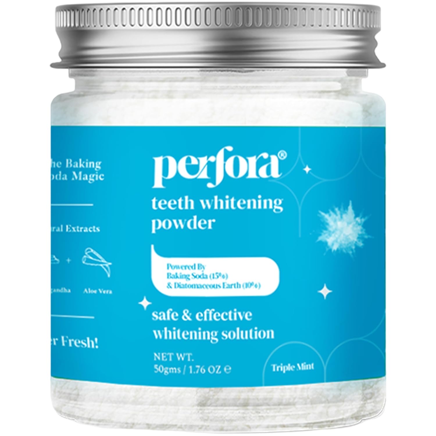 Perfora Teeth Whitening Powder -50 gm image 5