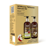 Wow Skin Science Apple Cider Vinegar Shampoo and Hair Conditioner Combo -300 ml + 300 ml image 2
