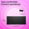 HP 350 Compact Multi-Device Bluetooth Wireless Keyboard; Spill Resistant; Swift Pair; OS Auto-Detection