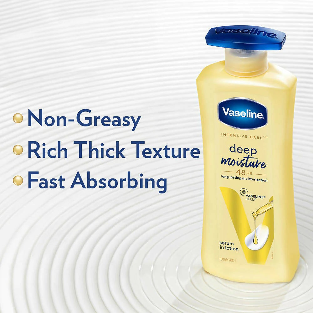 Vaseline Deep Moisture Serum In Lotion -200 ml image 6