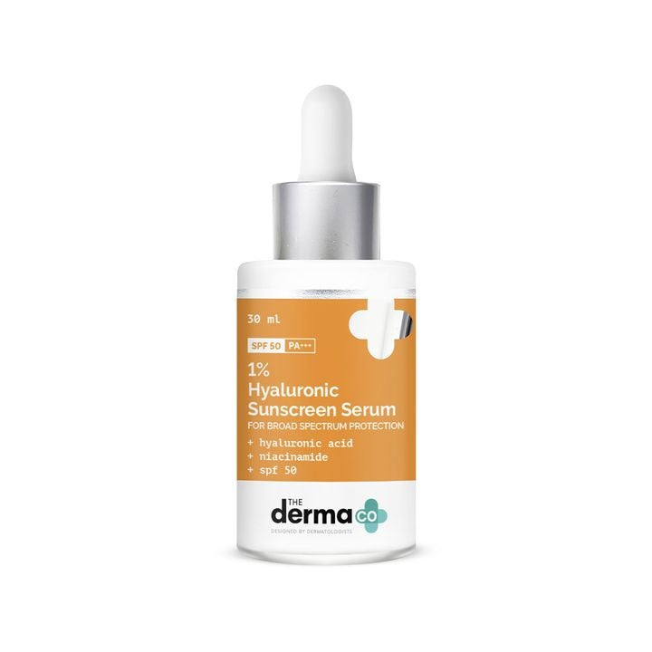 1% Hyaluronic Acid Sunscreen Serum with SPF 50 & Niacinamide - 30ml image 7