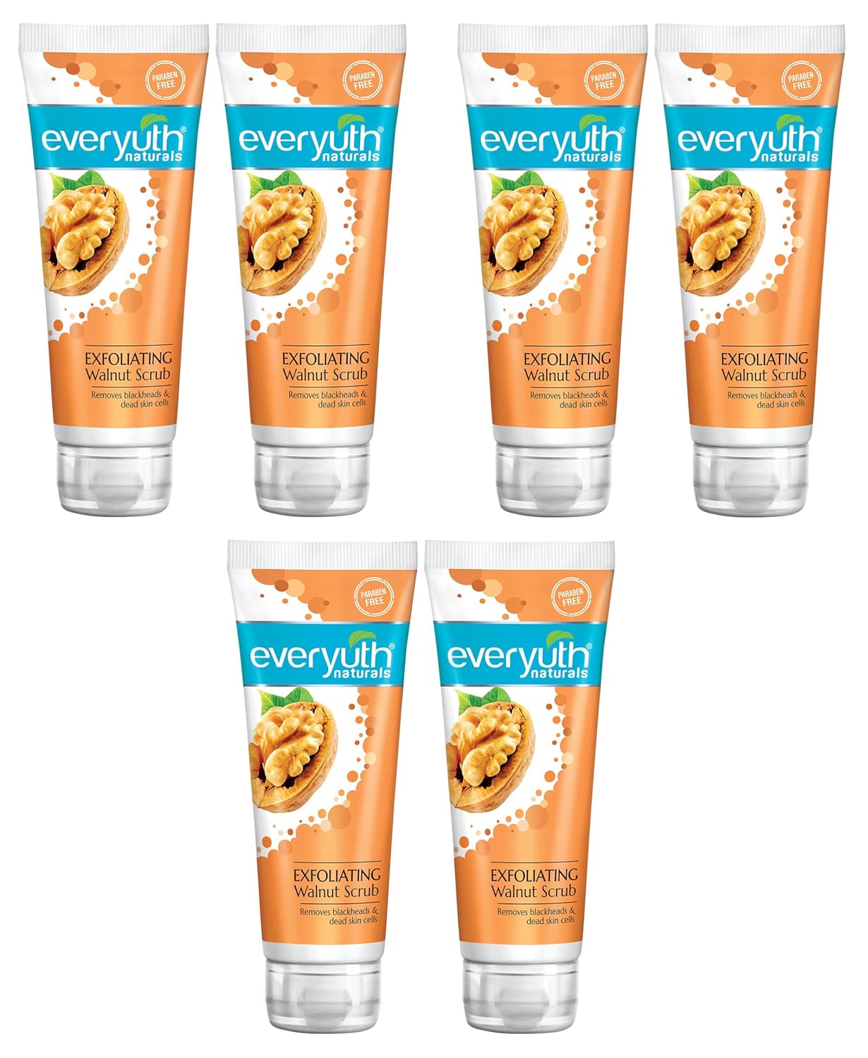 Everyuth Naturals Exfoliating Walnut Scrub Gentle Face Scrub | 100Gm(Pack Of 2) image 4