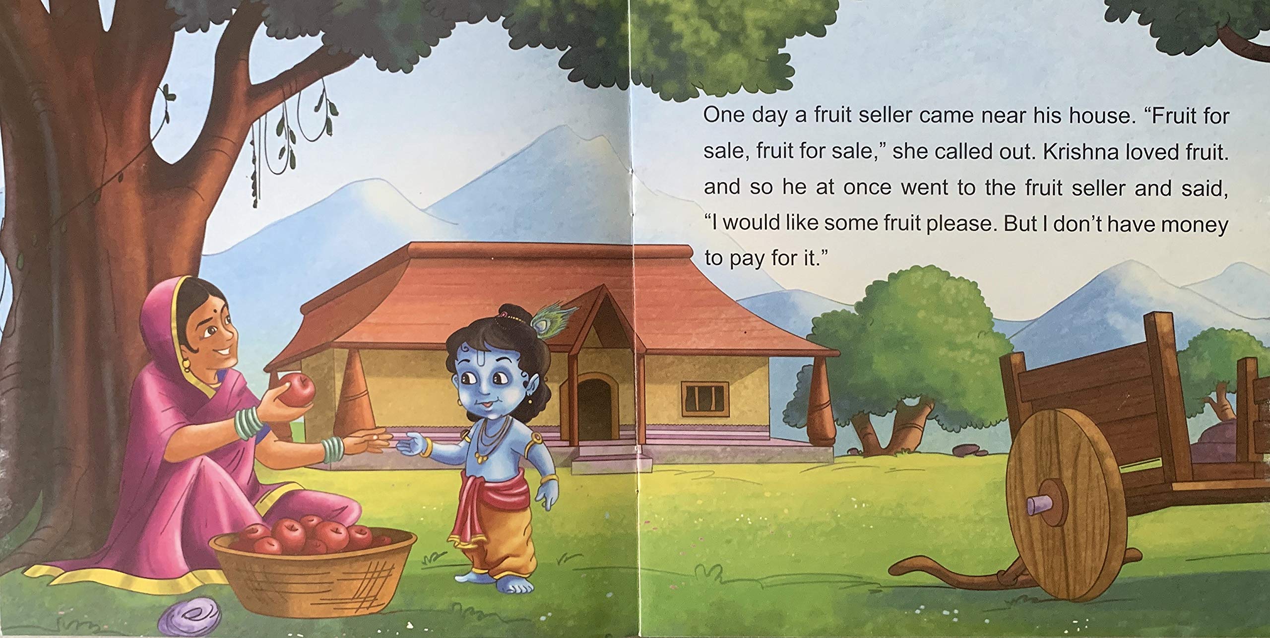 Readers Nook-Krishna And The Fruit Seller-2 – Scholars Hub (image 2)