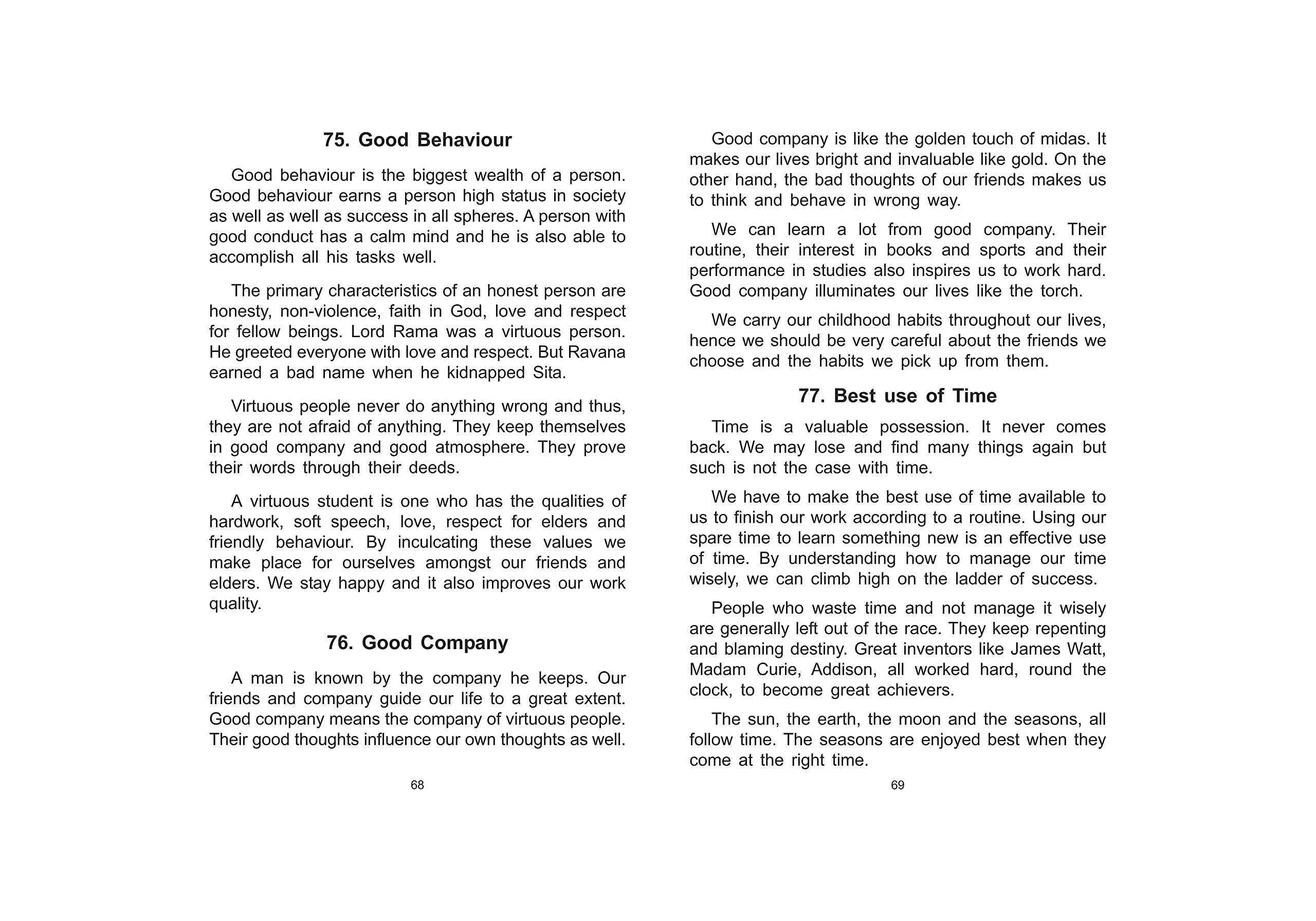 Scholars Hub English Essays & Letters Book For School Students (Vol-1 & 2) (Set Of 2 Books) | 180 Pages (image 3)
