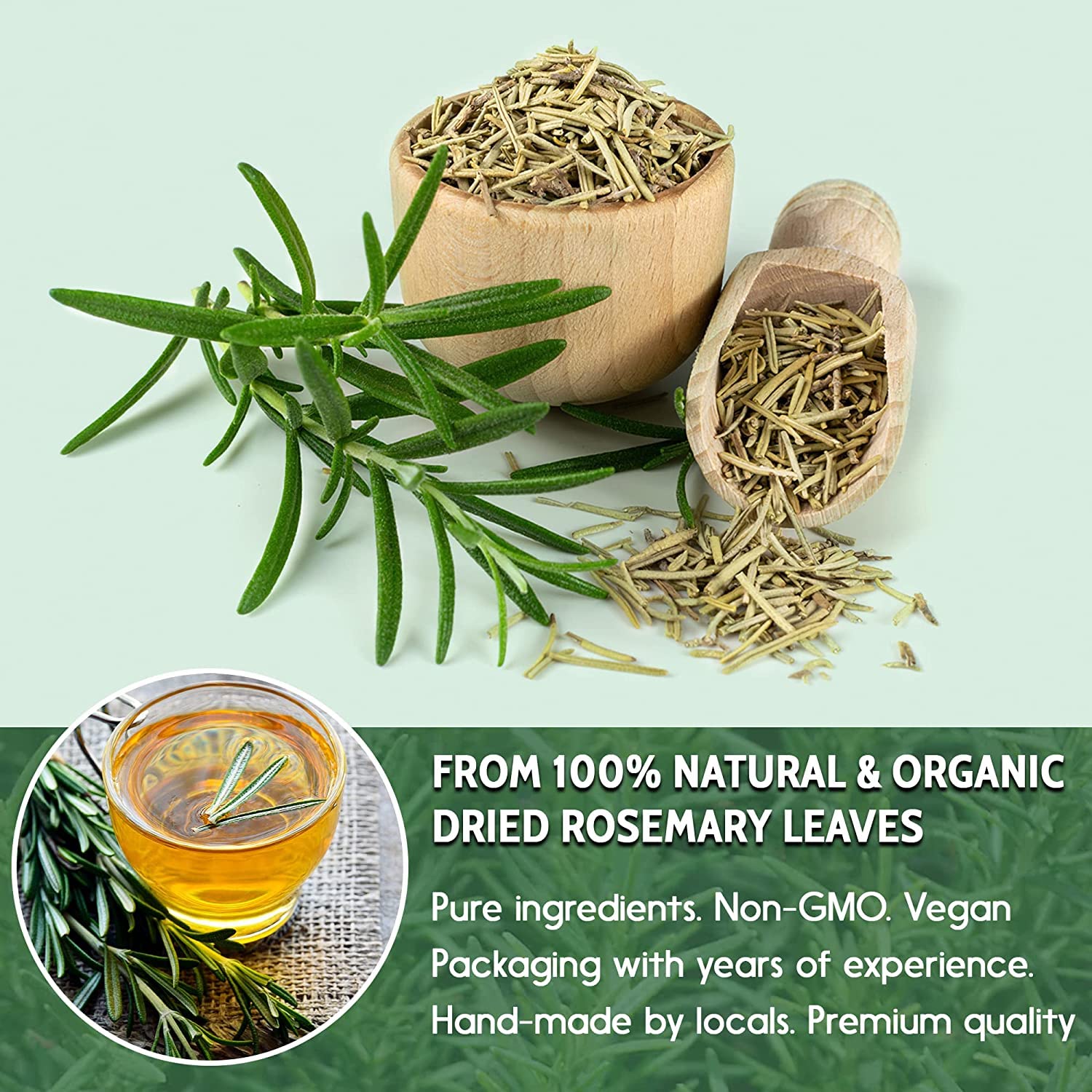 Namo Organics Rosemary Dried Leaves-50gm image 6