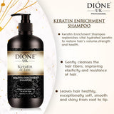 DIONE UK Keratin Enrichment Hair Shampoo (300 ML) image 7