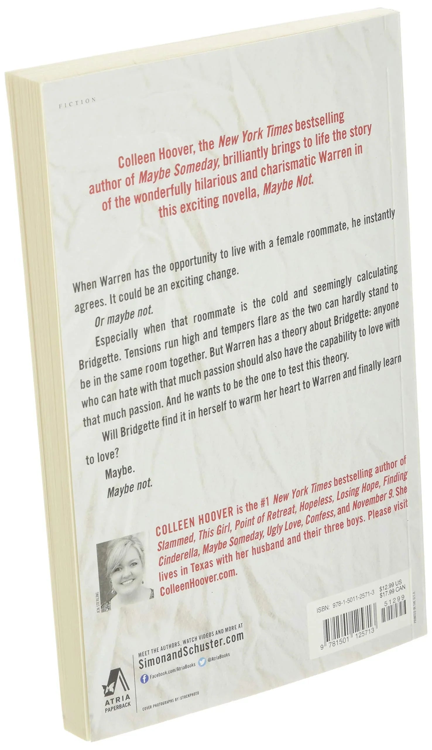 Maybe Not: A Novella Paperback image 2