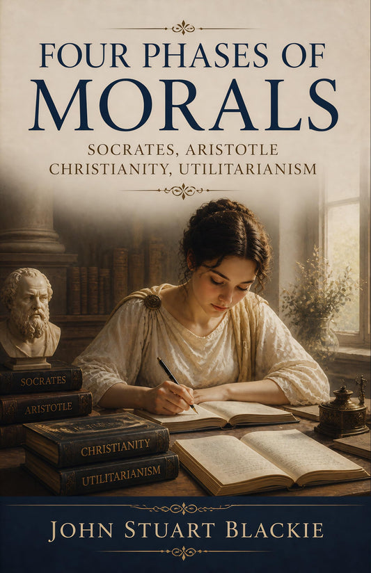 Four Phases of Morals Socrates, Aristotle Christianity, Utilitarianism - John Stuart Blackie – DD Books
