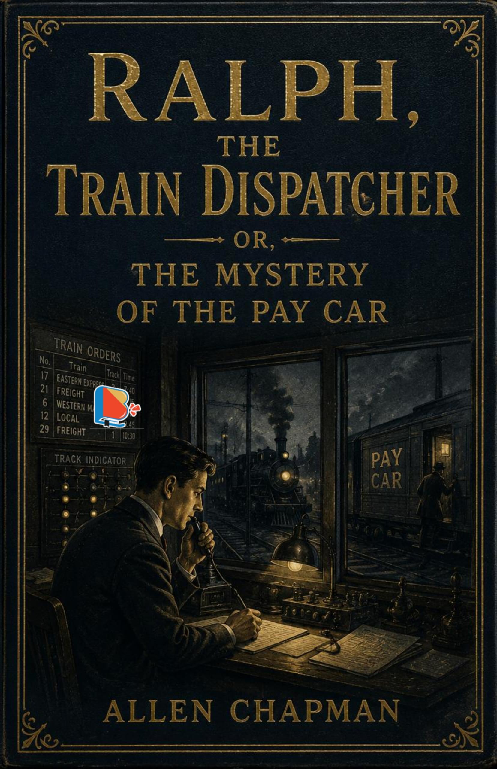 Ralph, the Train Dispatcher or, The Mystery of the Pay Car (Railroad Series) - Allen Chapman – DD Books