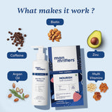 Man Matters Biotin Hair Gummies 30N & Anti Hair Fall Shampoo 200ml image 3