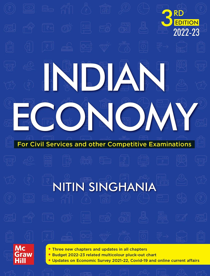 Indian Economy (English| 3rd Edition) by Nitin Singhania | UPSC | Civil Services Exam