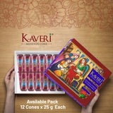 Natural Kaveri Temporary Tattoo Mehandi PACK OF 6 image 2