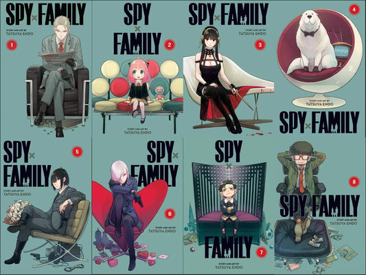 Spy x Family Vol. 1-8 Bundle Set (8 Book Collection) Paperback