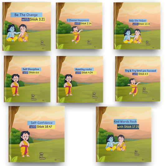 Shloks Set of 8 For Kids - Swati Garg – Unbound Script