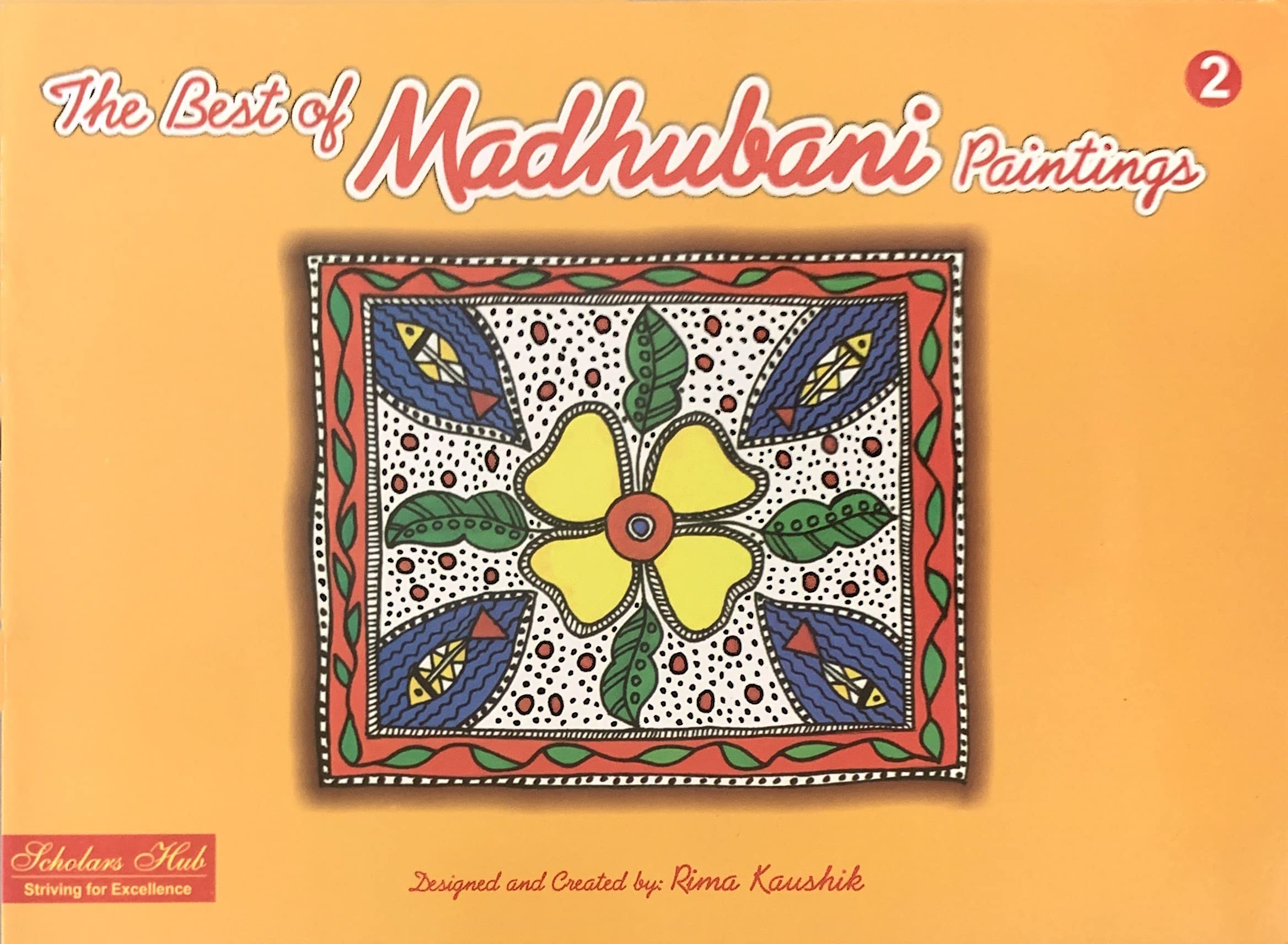 Scholars Hub Best Of Madhubani Art Paintings Book -Vol 1, Vol 2 (Set Of 2 Books) | 48 Pages (image 4)