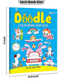 Doodle Colouring For Kids - Blue Edition : Kids Colouring Book, Colouring Book For Toddlers, Fun Learning Colouring Book…