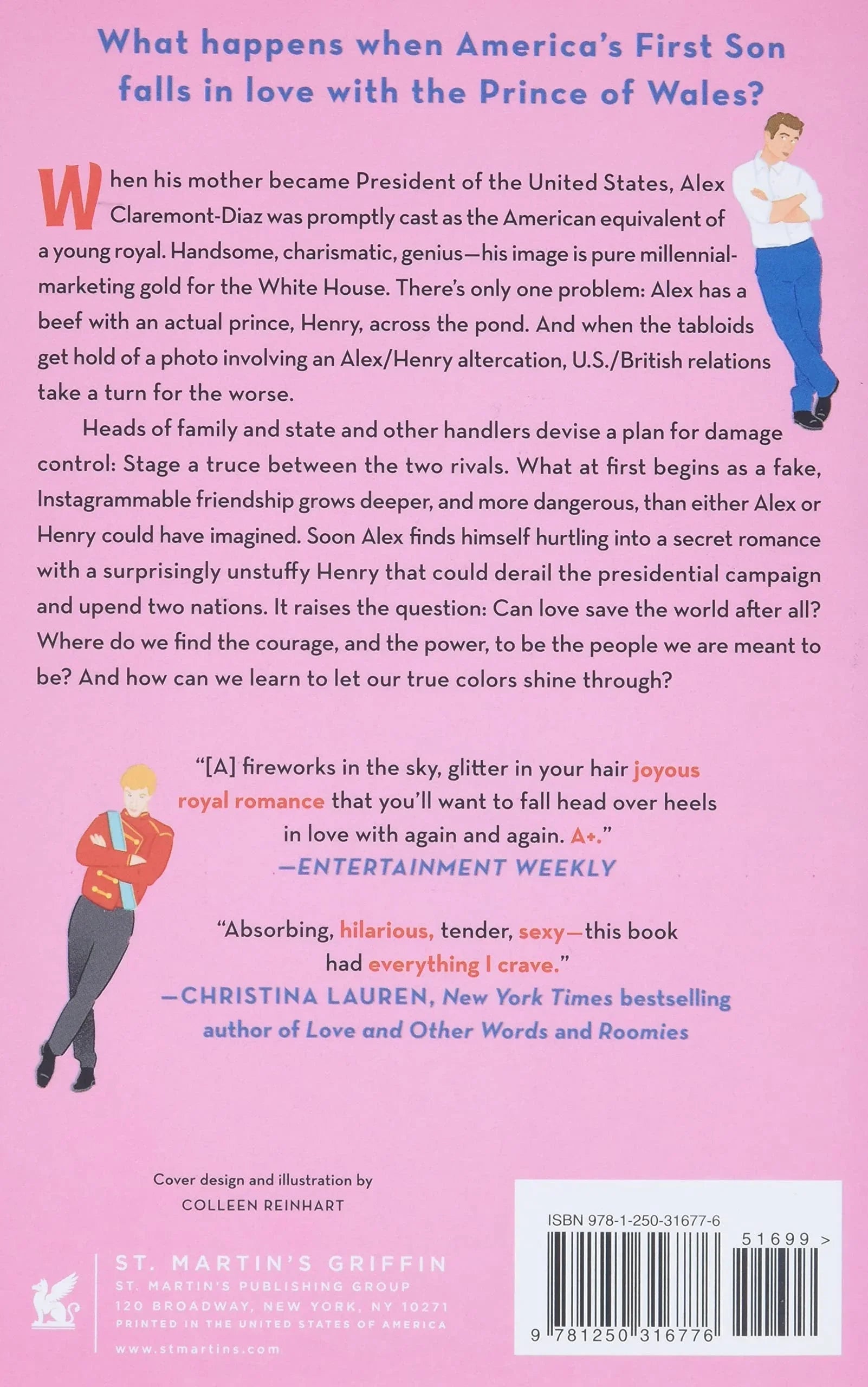 Red, White & Royal Blue: A Novel Paperback image 4
