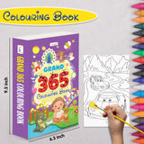 Grand - 365 Colouring Book :- Learn With Colouring, Creative Learning For Toddlers, Preschool Colouring Book, Educational…