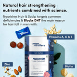Man Matters Biotin Hair Gummies (90N) 100% Vegan & Gut Friendly image 5