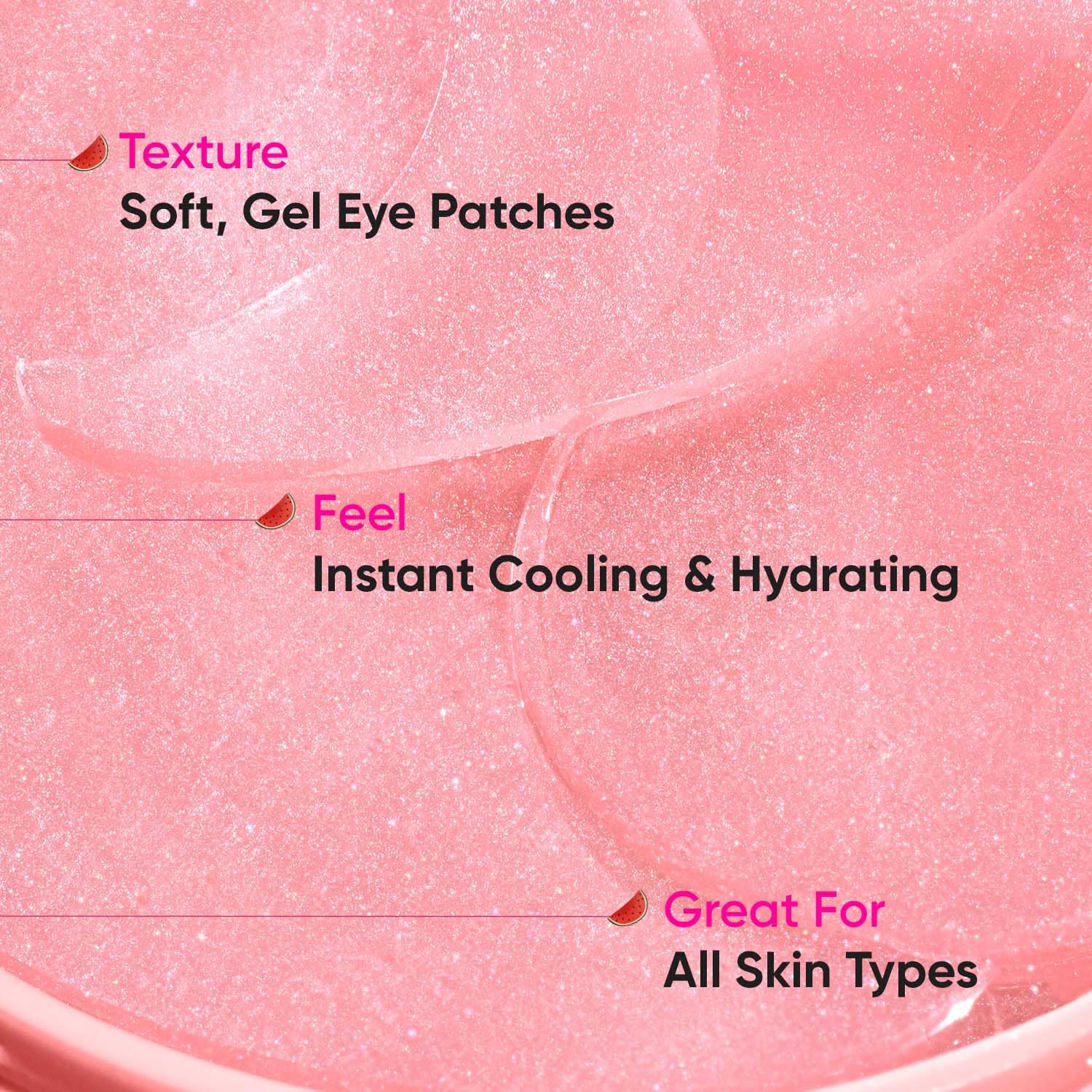 Dot & Key Watermelon Cooling Hydrogel Eye Patches -60 pcs image 3
