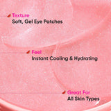 Dot & Key Watermelon Cooling Hydrogel Eye Patches -60 pcs image 3