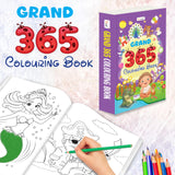 Grand - 365 Colouring Book :- Learn With Colouring, Creative Learning For Toddlers, Preschool Colouring Book, Educational…