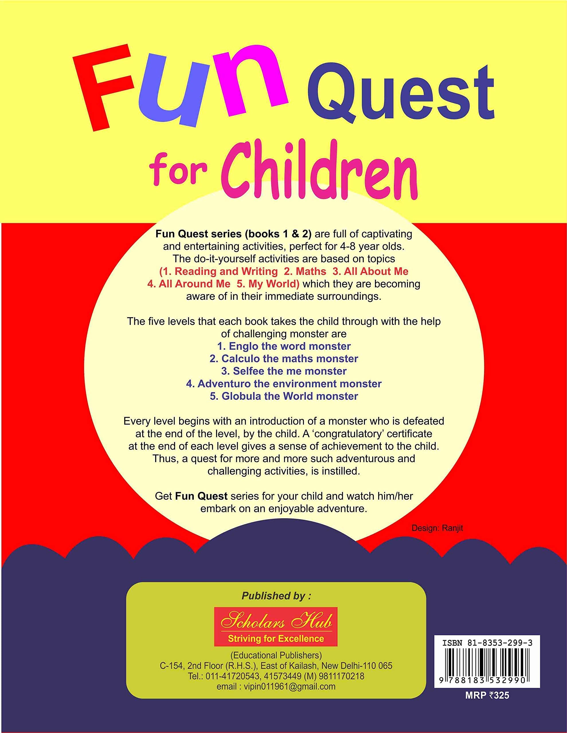 Fun Quest For Children-1.( Ages 4-6) – Scholars Hub (image 5)