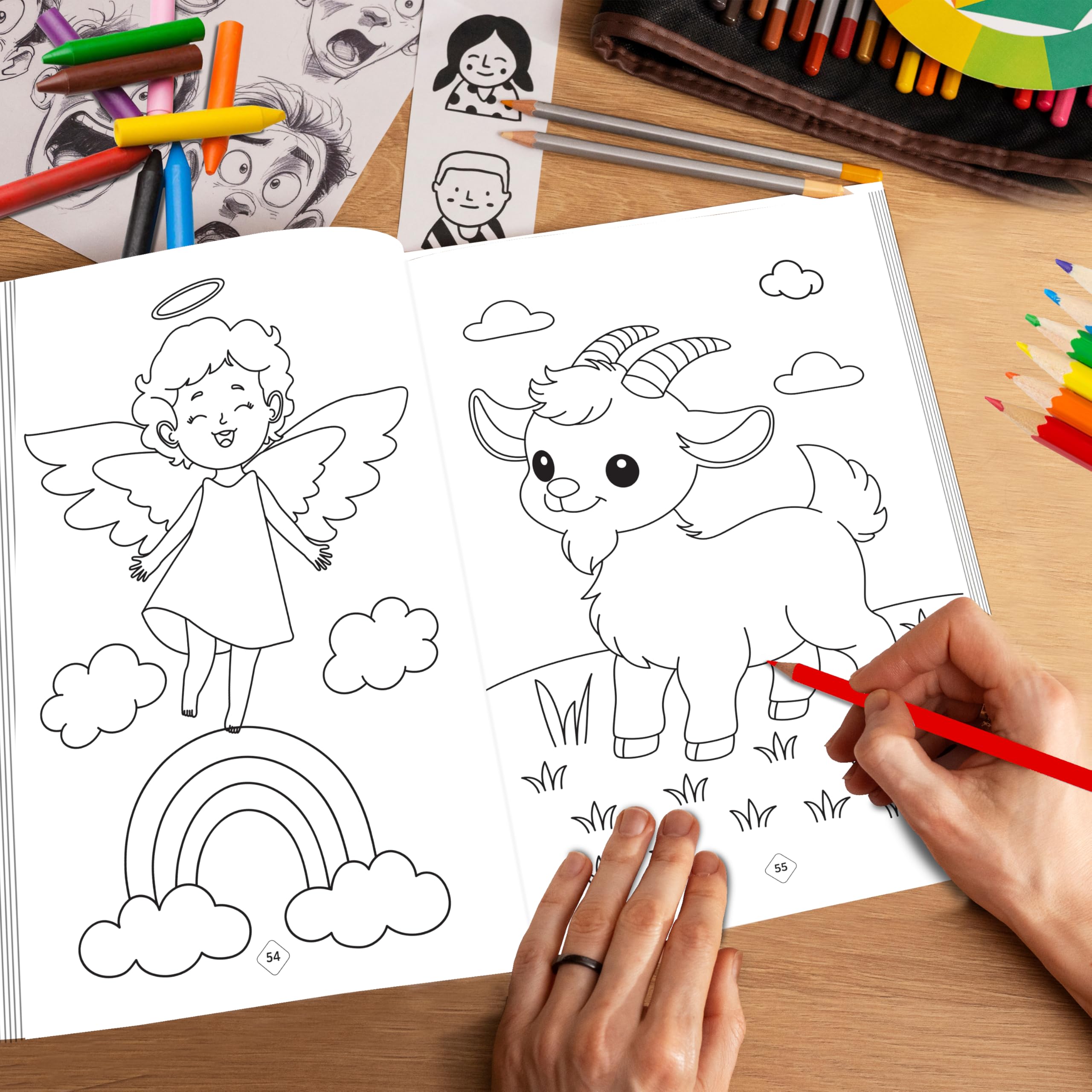 Grand - 365 Colouring Book :- Learn With Colouring, Creative Learning For Toddlers, Preschool Colouring Book, Educational…